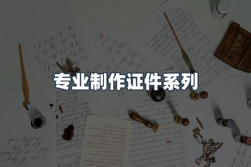 专业制作证件系列